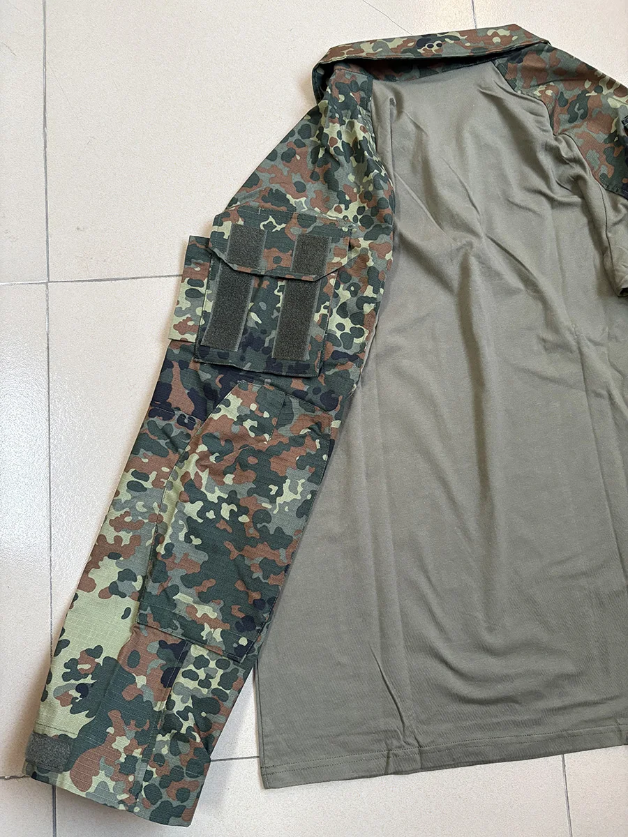 Conjunto uniforme táctico Flecktarn GEN3 piel de rana para caza - imagen 4