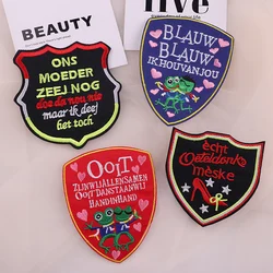 Parches bordados Carnaval Oeteldonk – Apliques coser o planchar