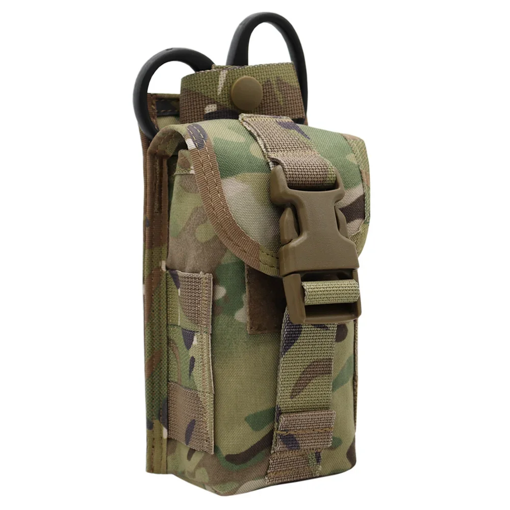 Bolsa médica vista lateral con sistema Molle