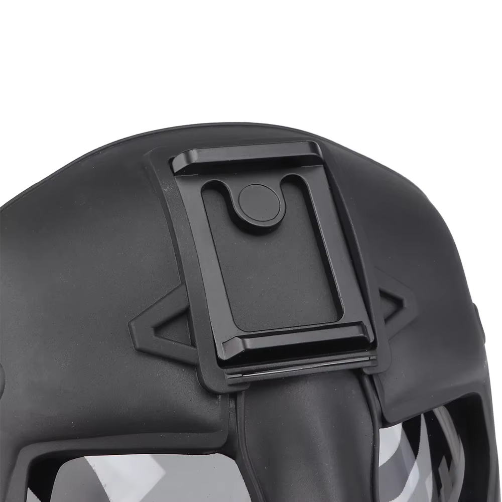 Máscara táctica gris completa - calavera para paintball y cosplay - imagen 4