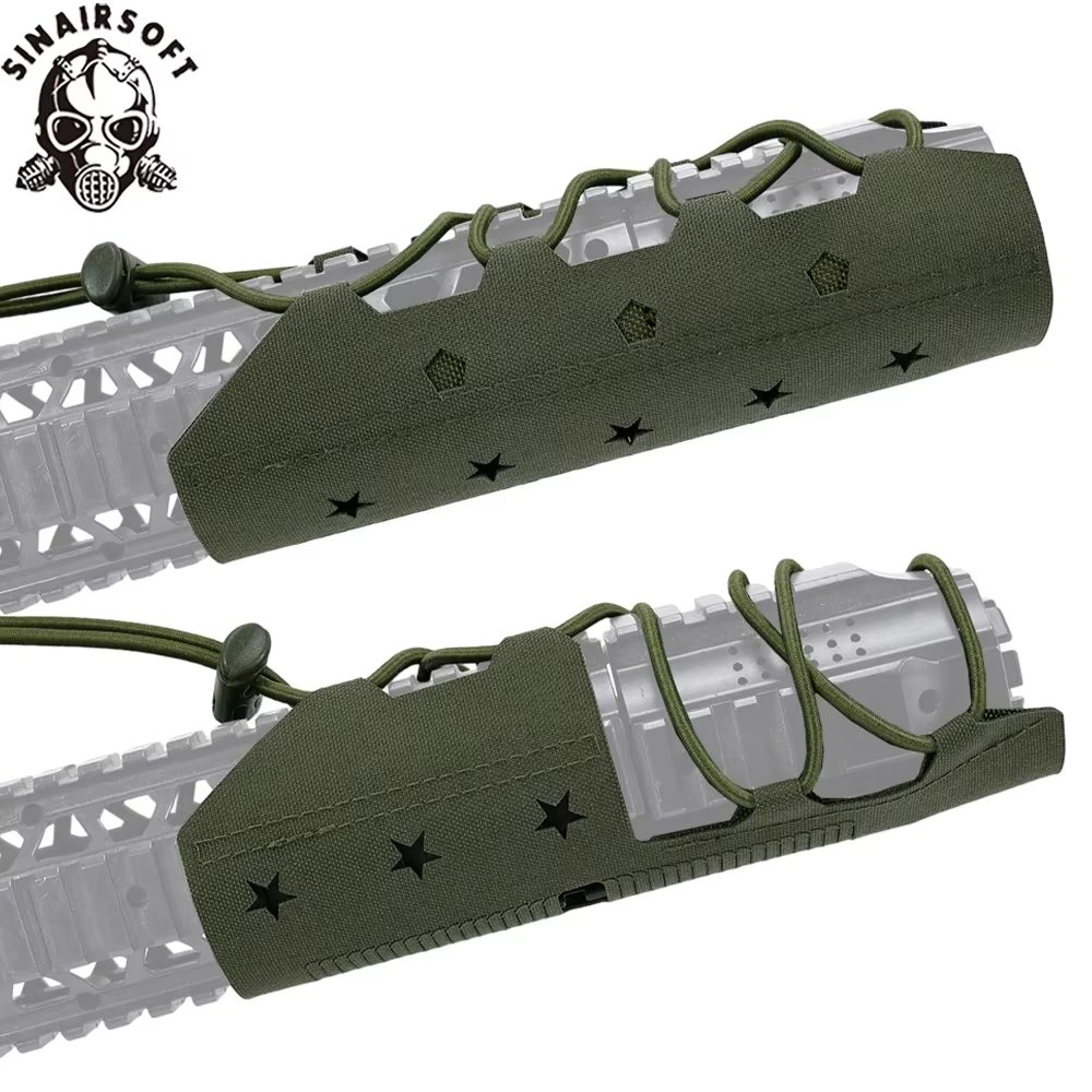 Protector manos rifle táctico compatible Ar15 KAC MCX HK416 - imagen 3