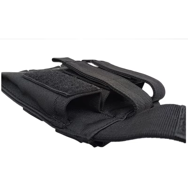 Bolsa táctica MOLLE triple portacargadores para M4, AR15 y AK47 - imagen 3
