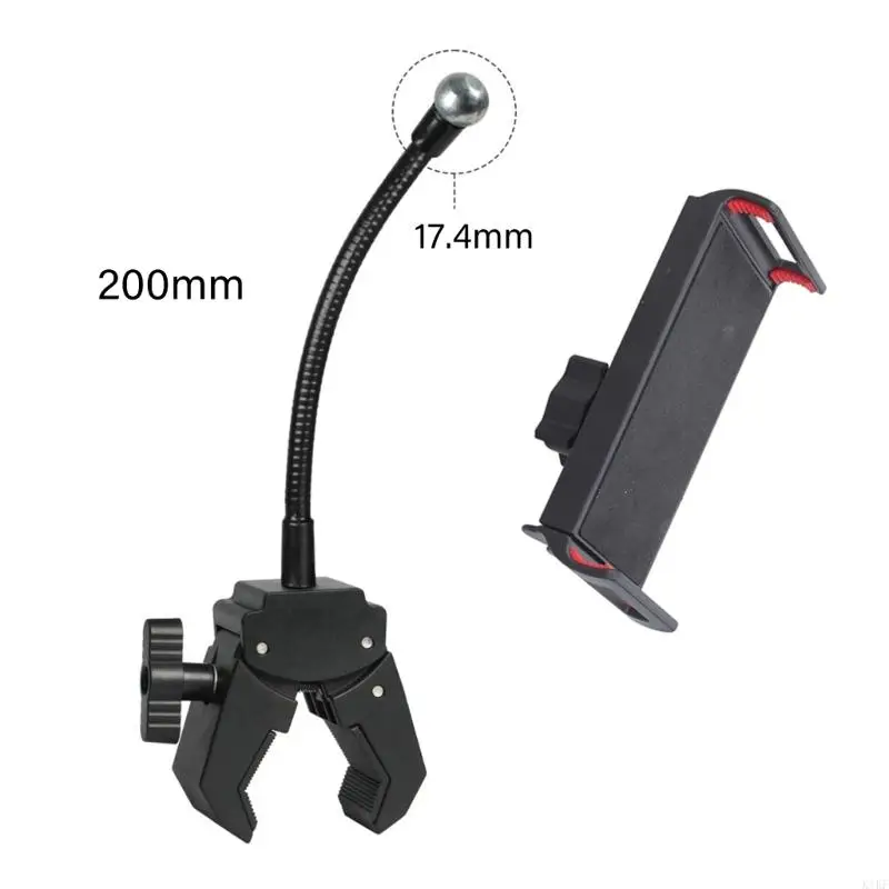 Soporte para tablet y teléfono con brazo metálico y ángulos regulables - imagen 5