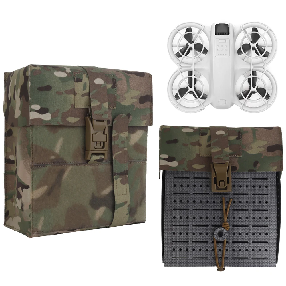 DJI Bolsa táctica FPV con MOLLE y desplegado rápido para placa