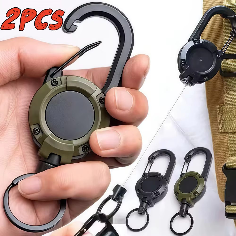 Carabina retráctil seguridad alta resistencia – Outdoor y acampada