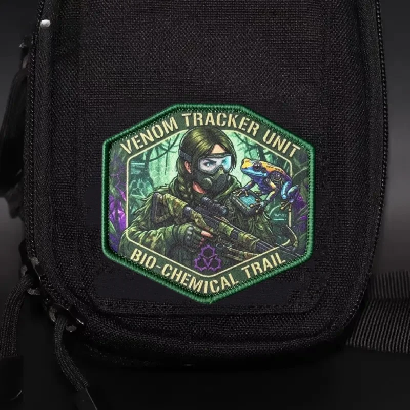Venom Tracker Unit parche táctico con velcro gancho y bucle