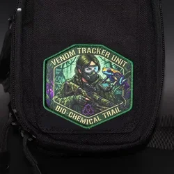 Venom Tracker Unit parche táctico con velcro gancho y bucle