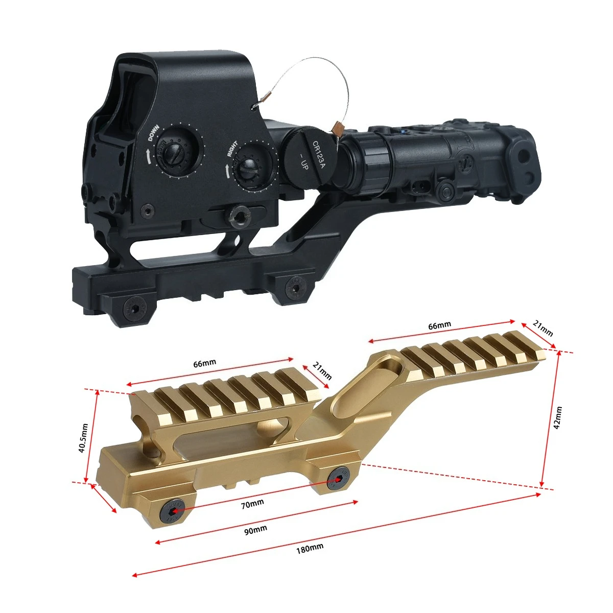 UNITY FAST FTC – Montura elevadora táctica para G33/G43