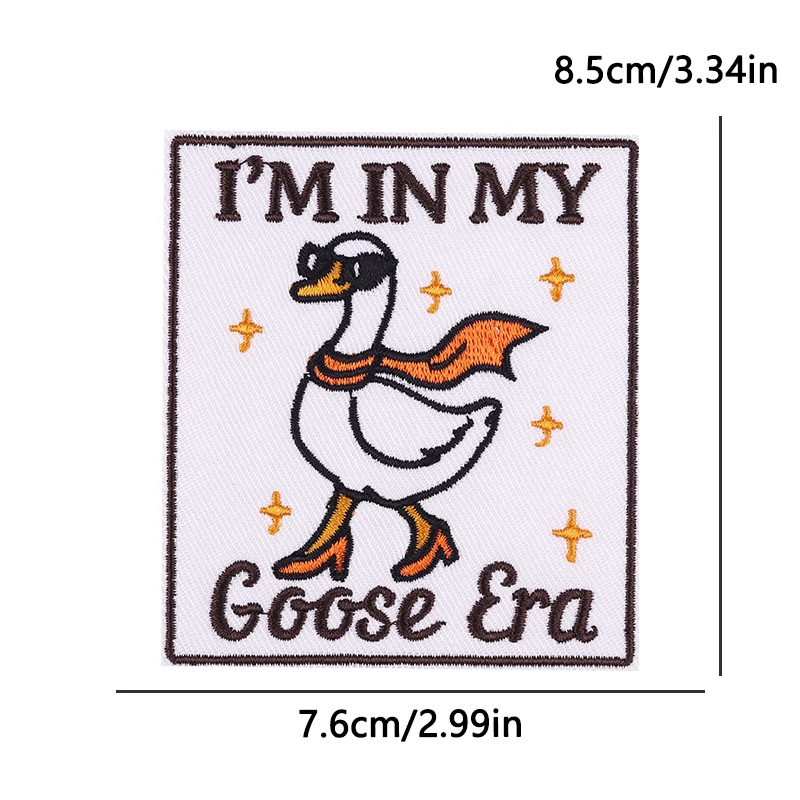 Diseño de pato y mensaje divertido en estilo cartoon
