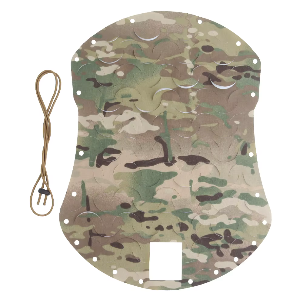 Funda de casco 3D láser recortada, camuflaje hoja para airsoft - imagen 5