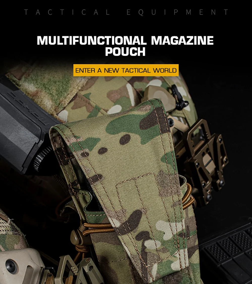 Bolsa táctica multifuncional MOLLE
