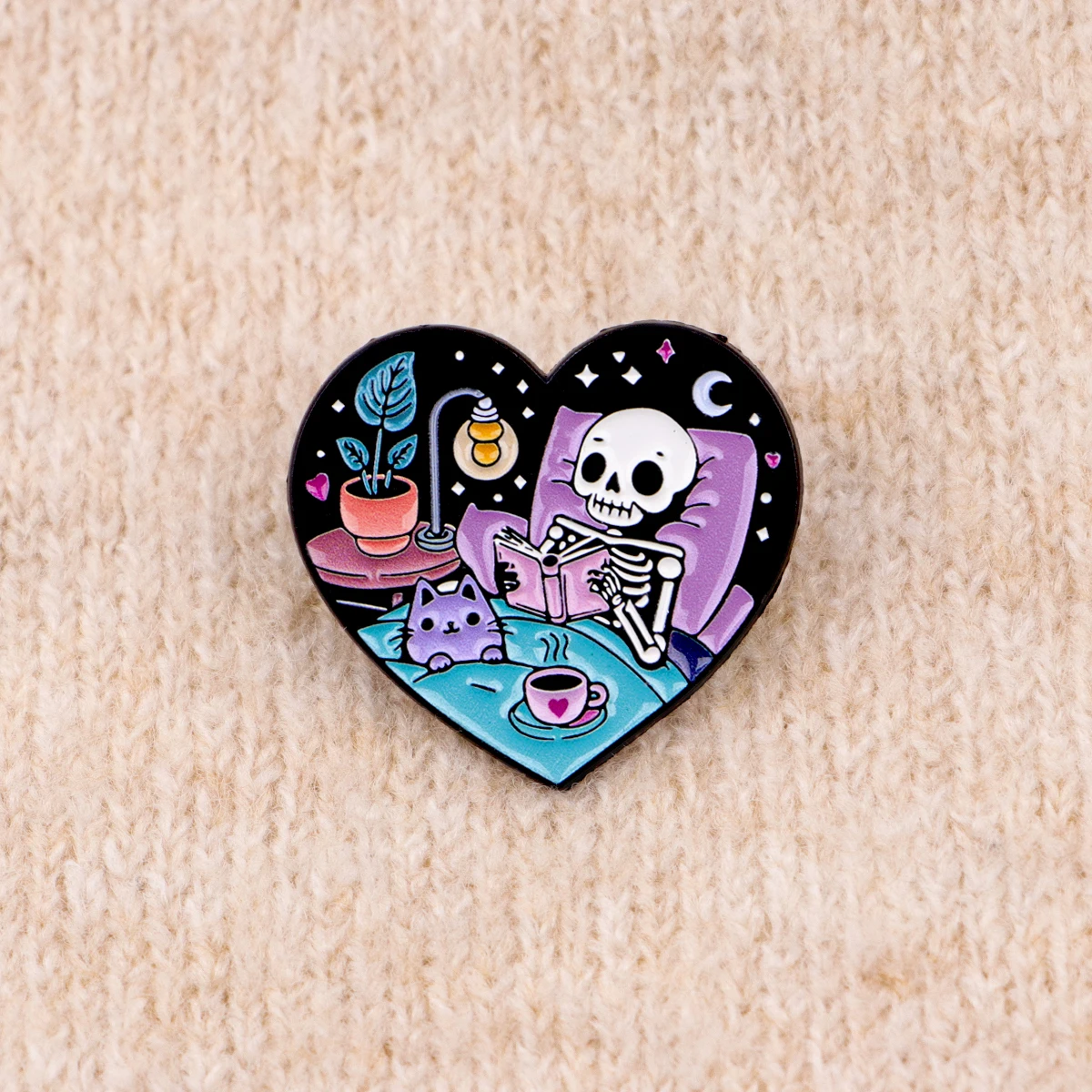Pin esmaltado como detalle final