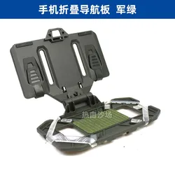 Bone Frog Porta teléfono táctico MOLLE plegable panel navegación