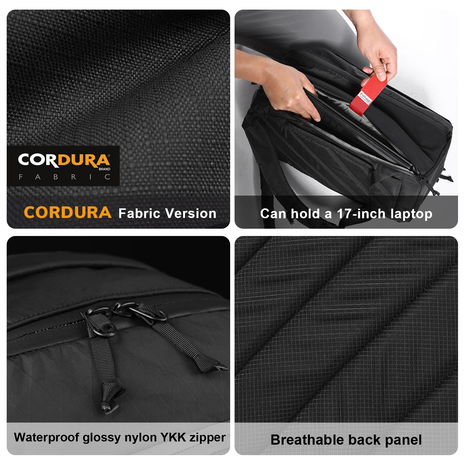 VOTAGOO Mochila táctica impermeable para ordenador portátil de exterior - imagen 2
