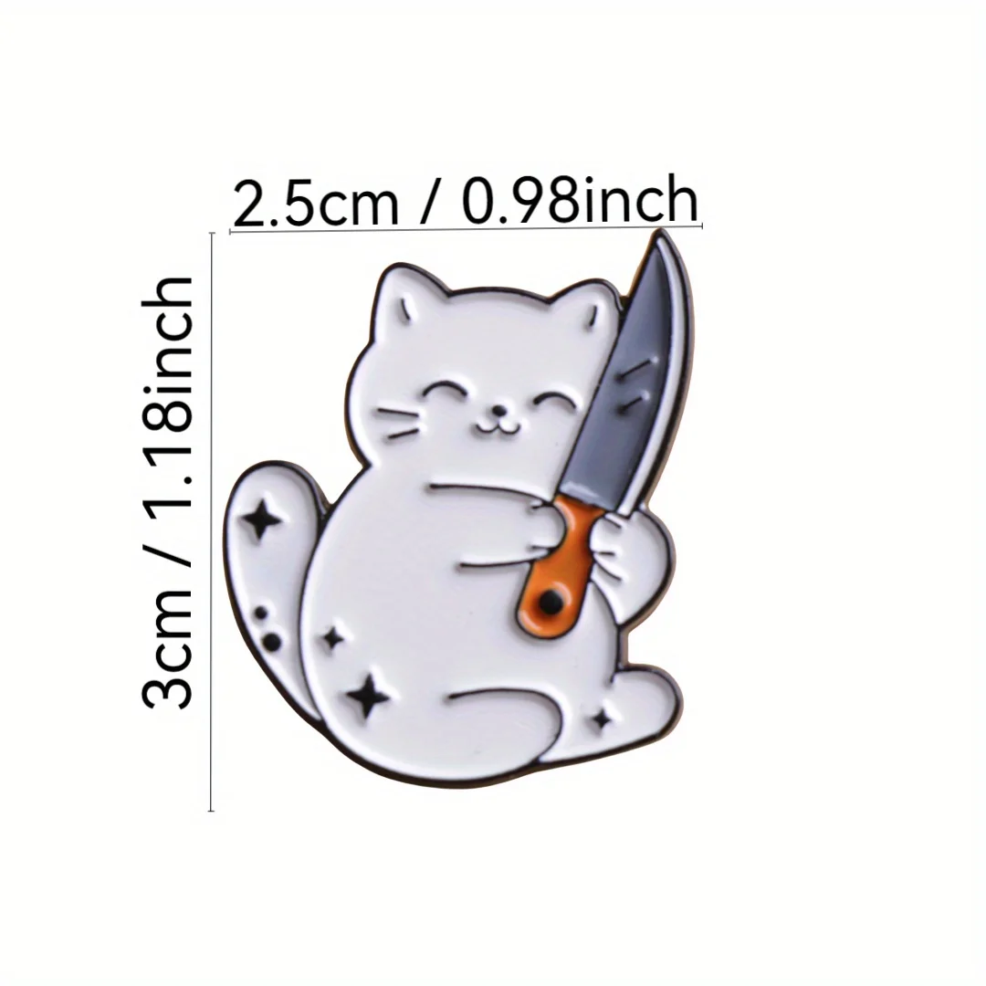 Pin de solapa esmaltado broche metal para ropa y bolsos - imagen 3