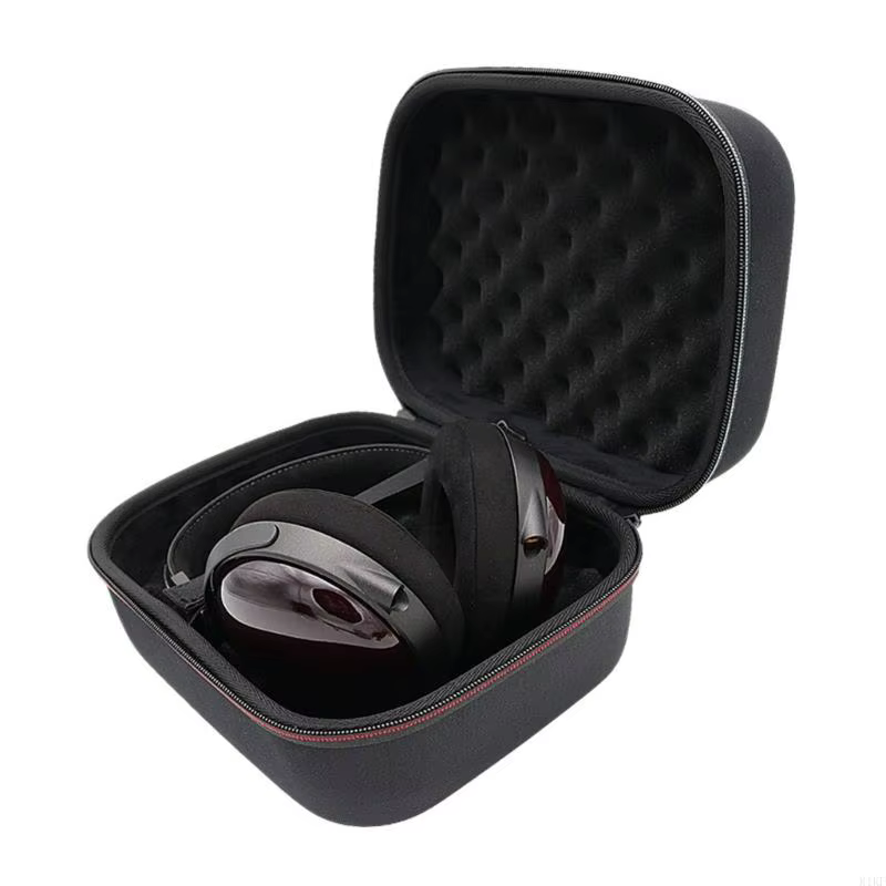 Bolsa para auriculares ligera con interior acolchado y gran capacidad