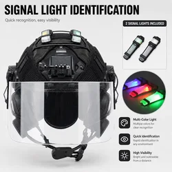 Casco Táctico FAST Airsoft con Visera, Accesorios – Protección Outdoor