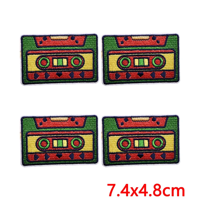 Parche bordado oso con cámara retro termoadhesivo para chaqueta - imagen 3