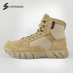 Botas tácticas impermeables Antárctica con cordones para senderismo