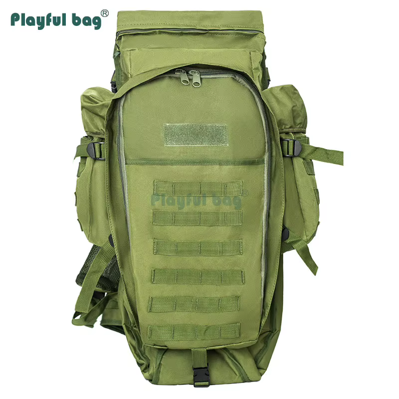 Mochila táctica 600D impermeable camuflaje para montaña y pesca - imagen 5