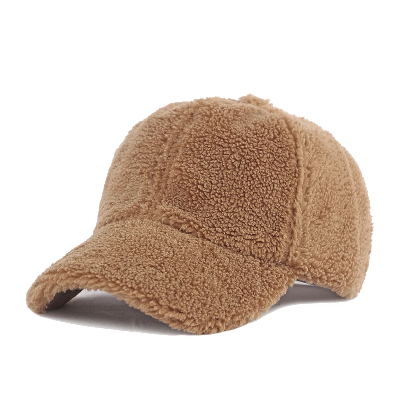 Gorra táctica de borreguillo sintético ajustable, mujer - imagen 4