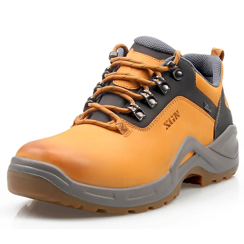 XGN Botas de senderismo impermeables en cuero vacuno para hombre - imagen 5