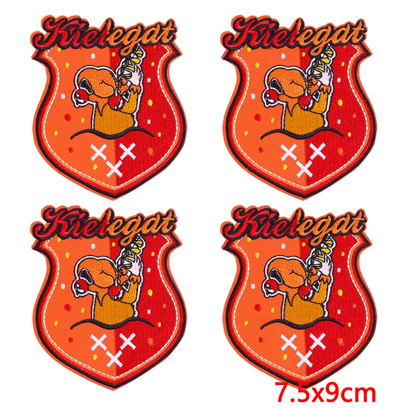 Parche bordado Oeteldonk – pack de 10 units para coser o planchar