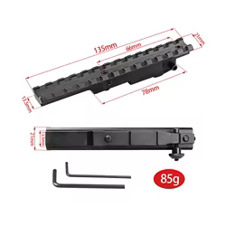 Montura Táctica Riel Picatinny para Mira Telescópica Rifle K98