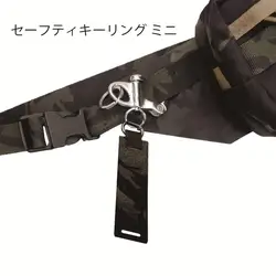 Hebilla táctica de liberación rápida camuflaje con cinta adhesiva