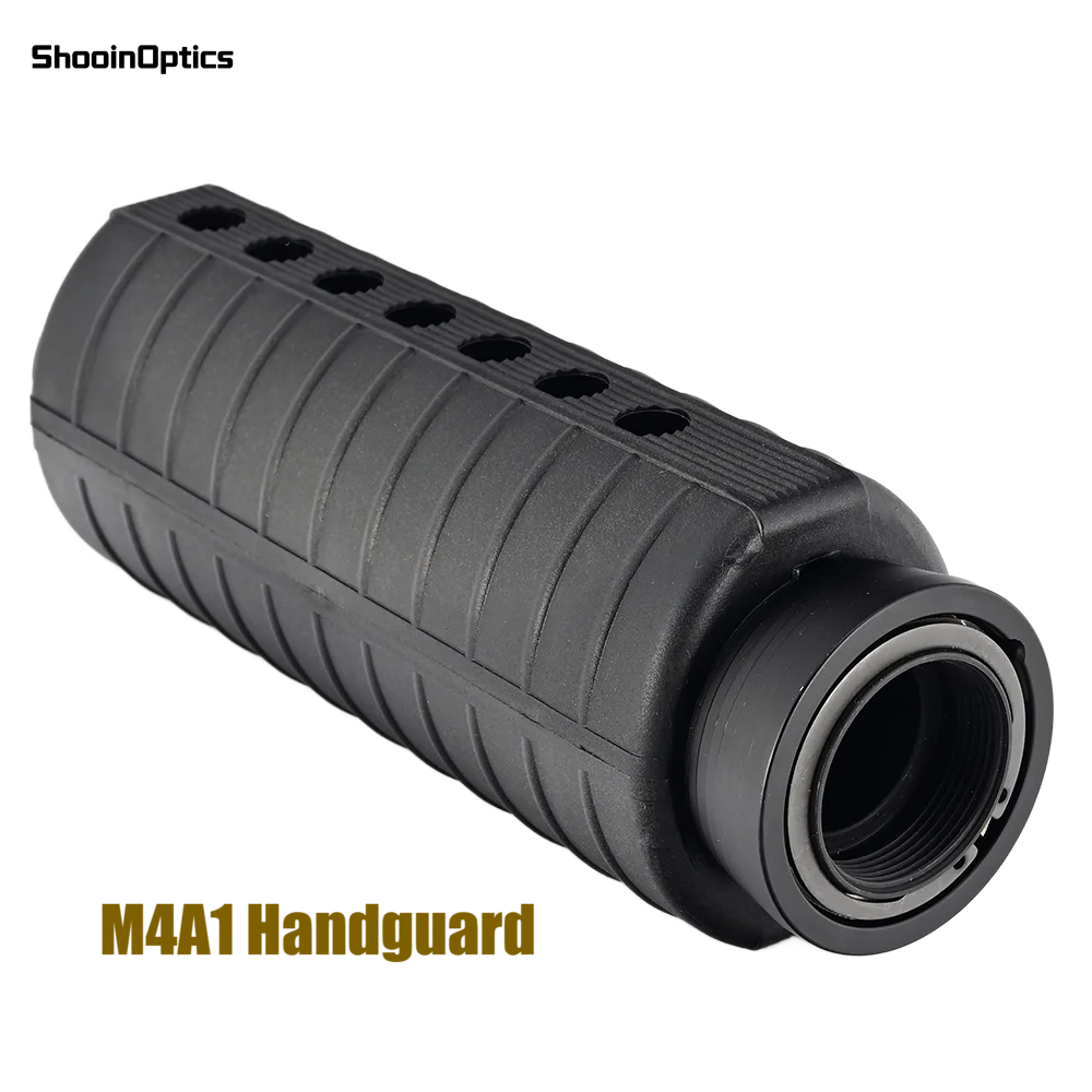 Guardamanos M4A1 nailon con anillas retención acero Airsoft - imagen 5