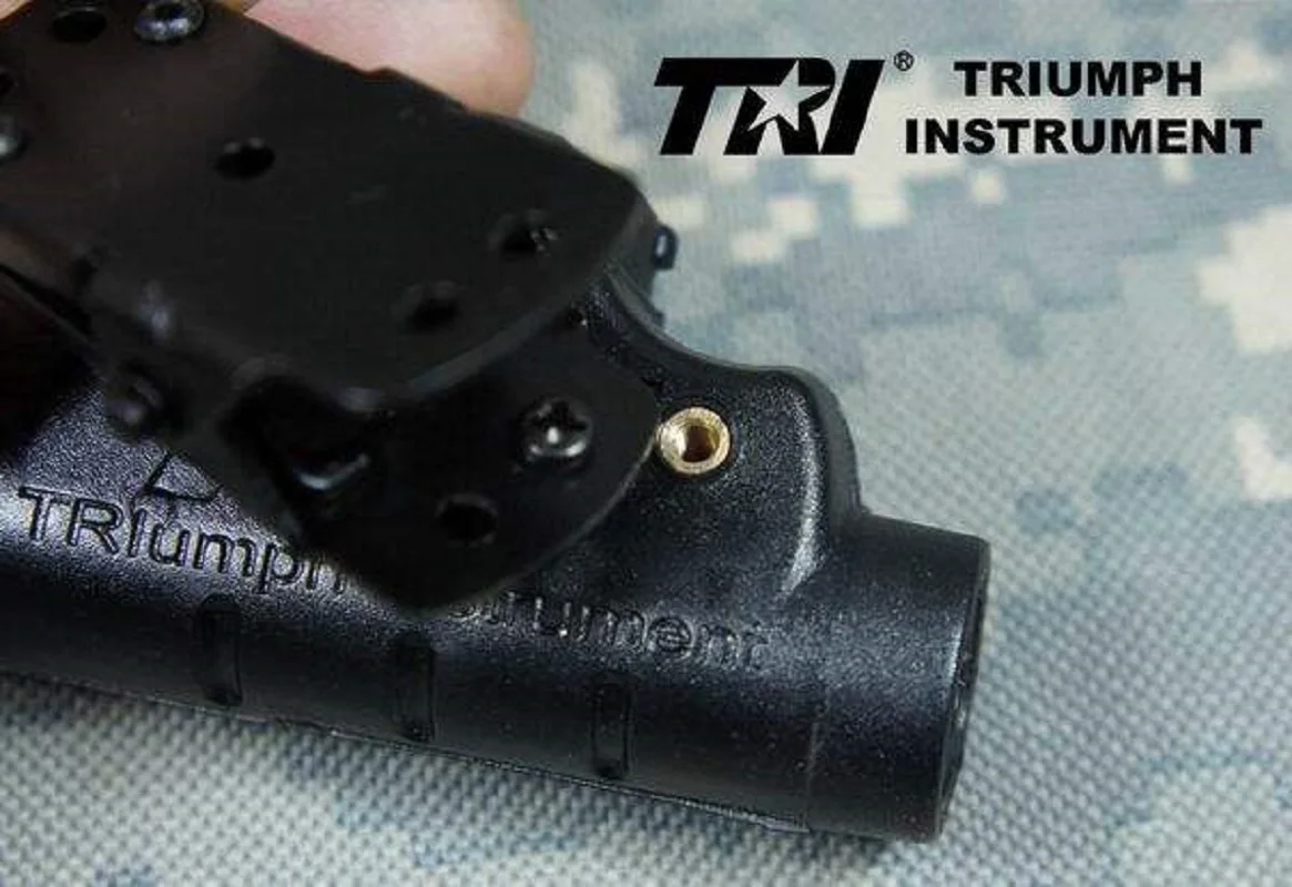 Conector PTT resistente al agua de cabeza plana negro con resorte - imagen 3