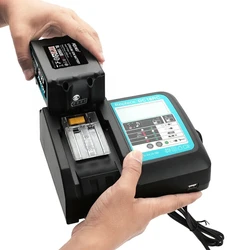 Makita DC18RC cargador de batería 18V LXT iones de litio compatible