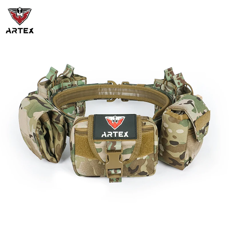 Riñonera táctica con bolsillos para caza y airsoft - imagen 2