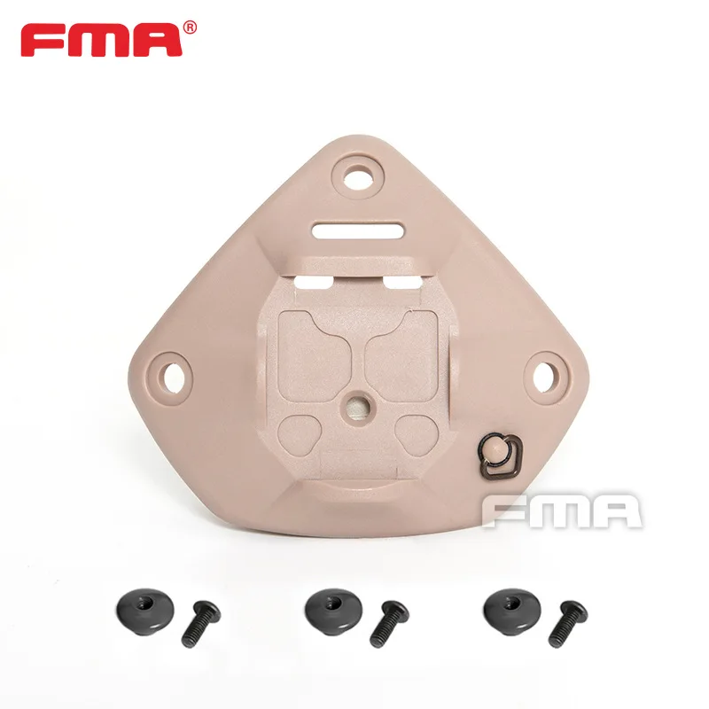 Casco táctico NVG adaptador de montaje universal sepia polímero - imagen 2
