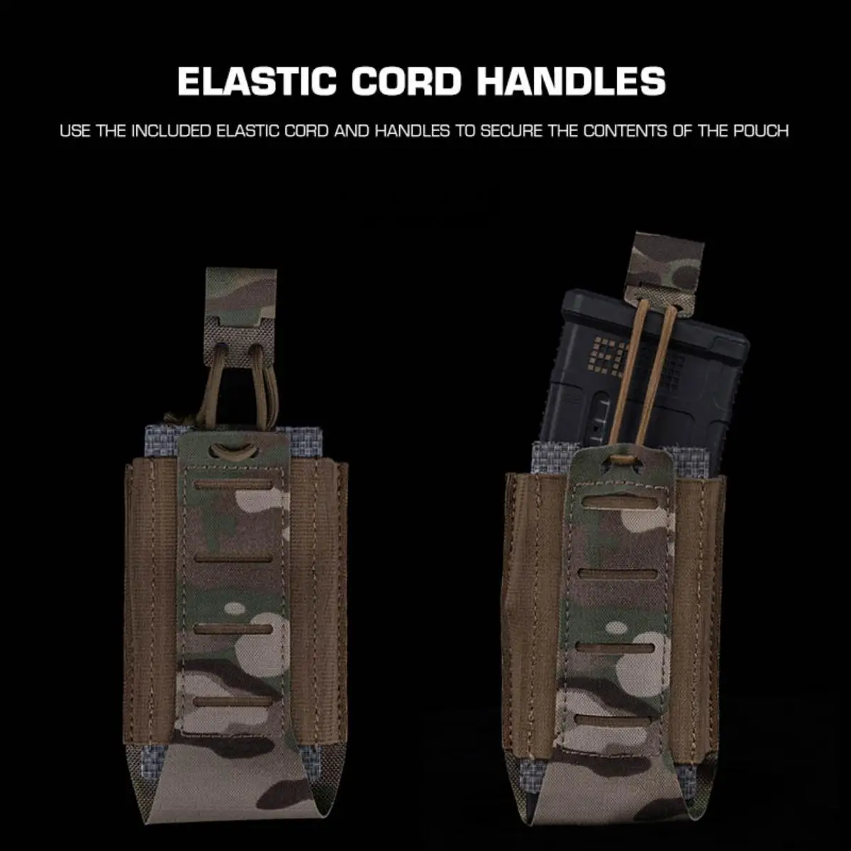 Funda WG Molle para cargador rifle 5.56 y SMG MP5 - imagen 4