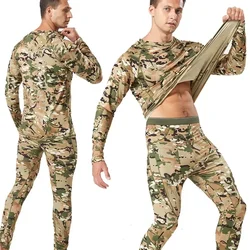 Ropa interior térmica hombre compresión secado rápido camuflaje