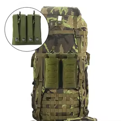 Bolsa táctica MOLLE porta-cargadores para rifle y pistola