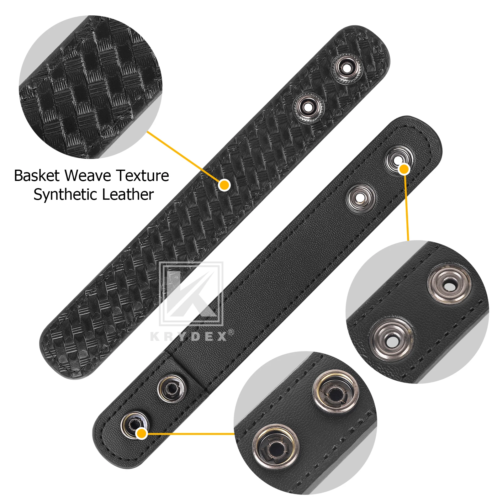 Hebillas Krydex anti-deslizantes para cinturón táctico 2" - imagen 2