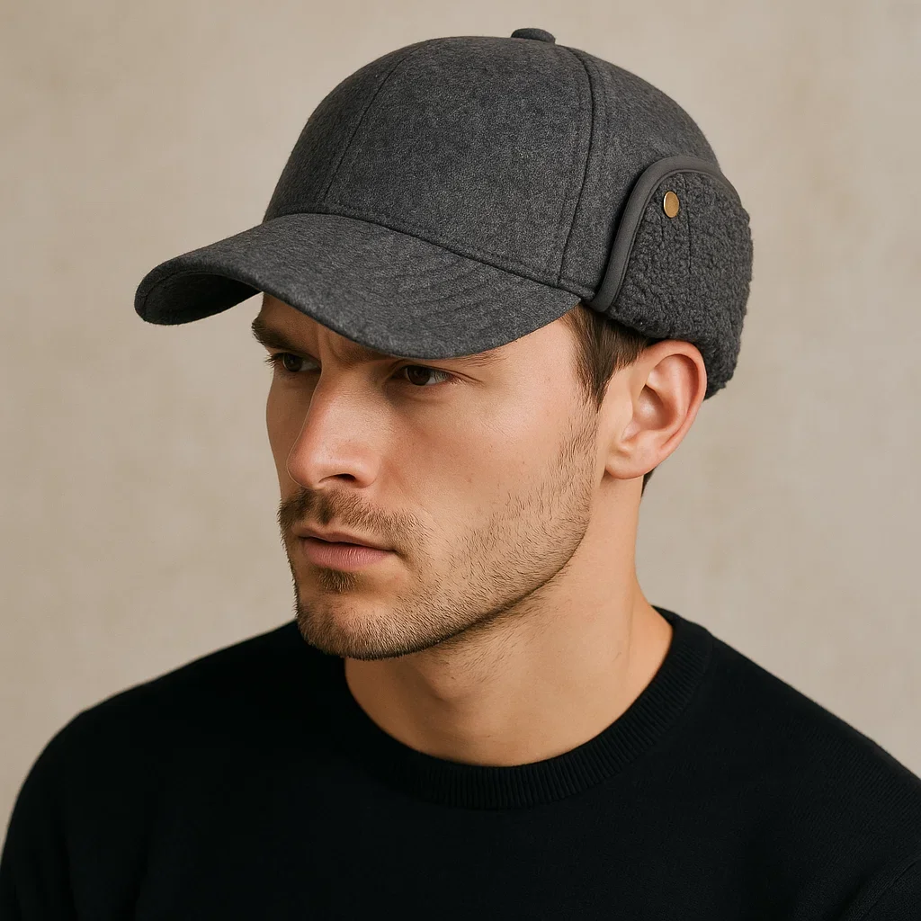 Gorro táctico con orejeras y forro polar grueso cálido - imagen 2