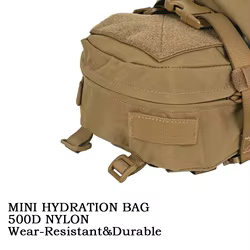 Mini Bolsa de Hidratación con Mochila Táctica