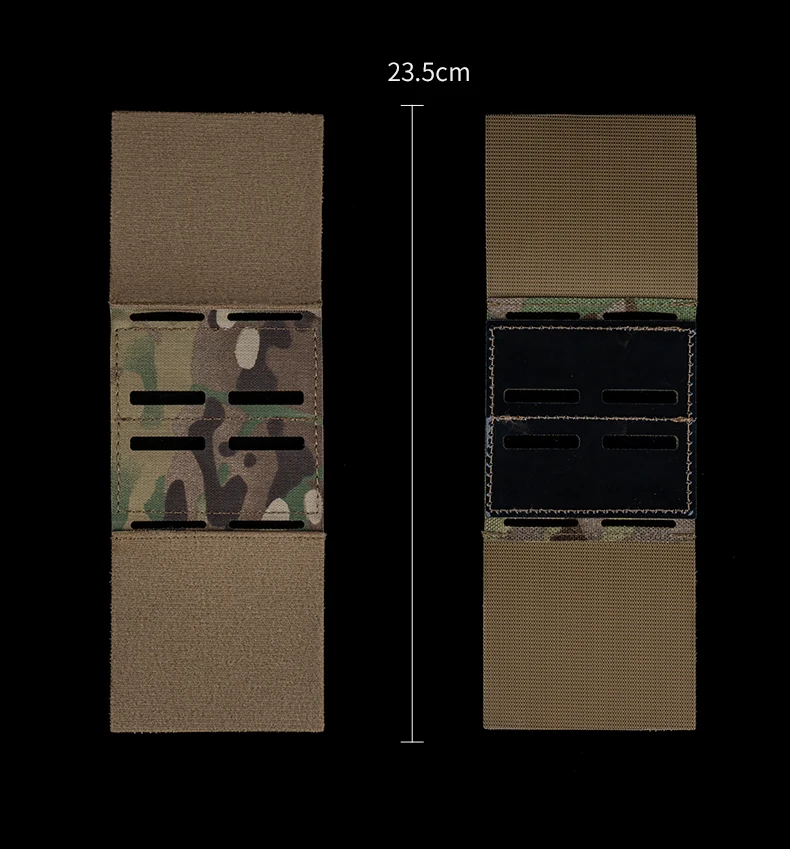 Panel con estructura MOLLE visible