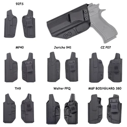 Funda táctica PVC pistola portar oculto mano derecha con clip