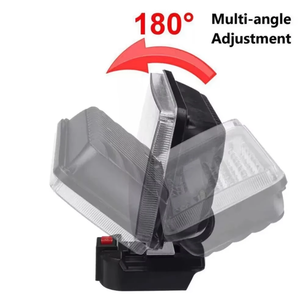 Makita lámpara de trabajo LED resistente para taller y garaje - imagen 4