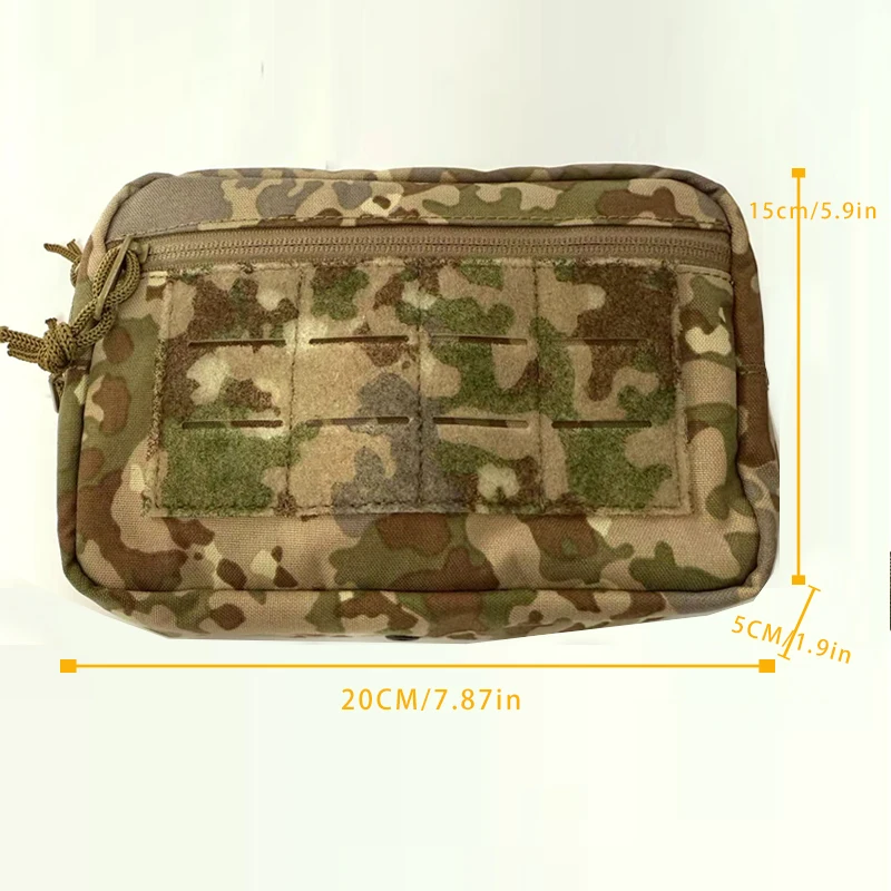 Bolsa táctica MOLLE flecktarn para accesorios y artículos diversos - imagen 3