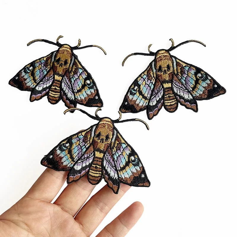 Parche bordado mariposa colorida termoadhesivo para coser o planchar - imagen 5