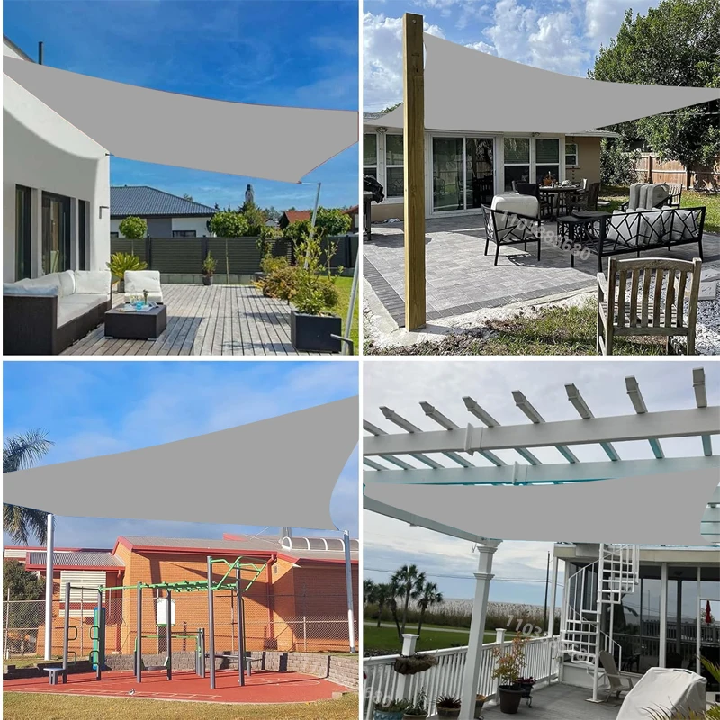 Parasol rectangular impermeable para exterior – Jardín y terraza - imagen 4
