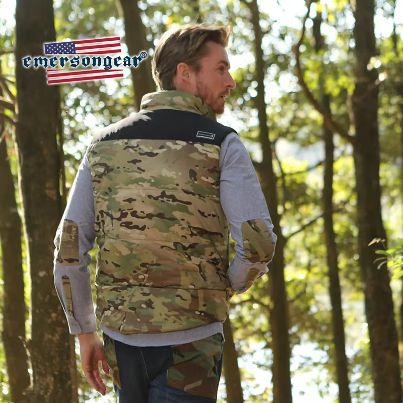 Emersongear chaleco térmico sin mangas calefactable rompevientos - imagen 4
