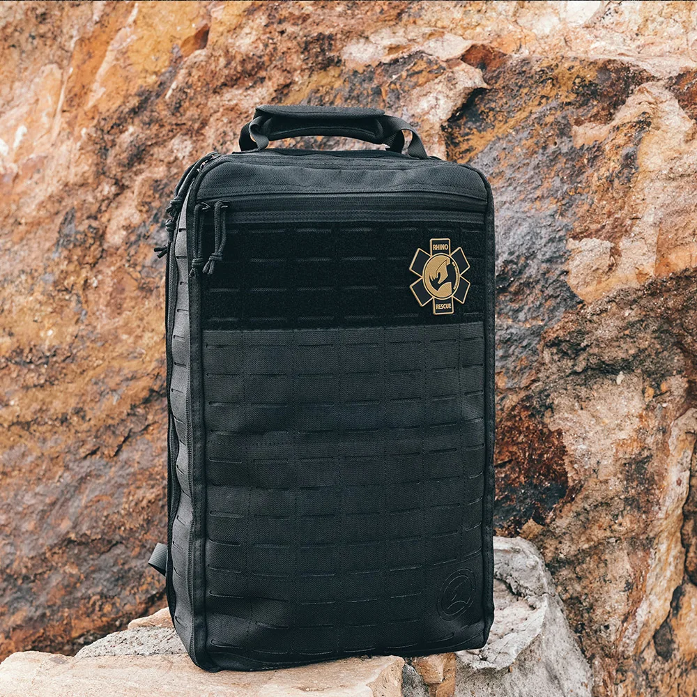 Mochila táctica de nailon para primeros auxilios y traumatismos - imagen 4
