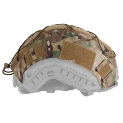 FAST funda táctica casco camuflaje ripstop con gancho y bucle