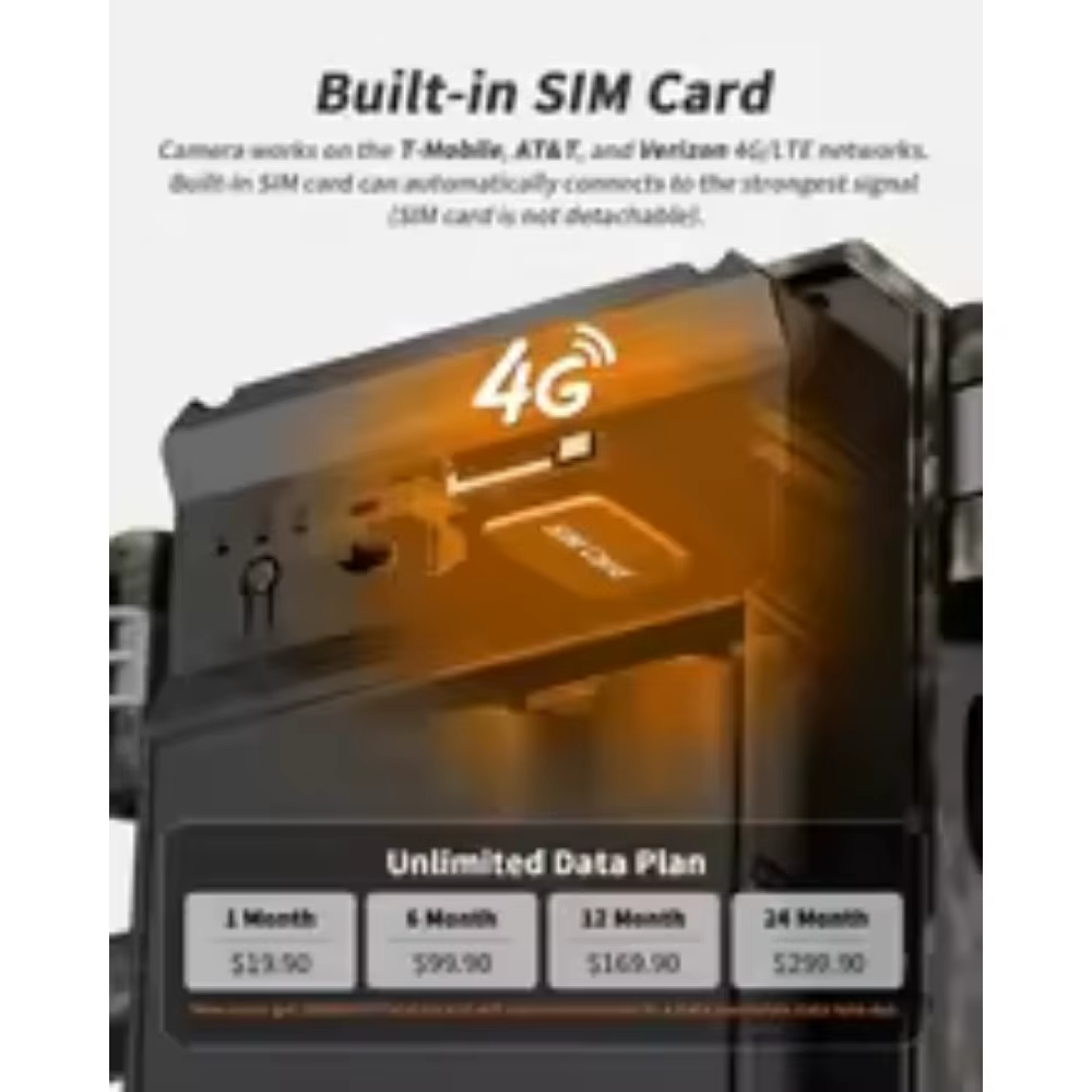 Cámara de caza Wildlife 2K 4G Mini900Pro con control remoto móvil - imagen 4